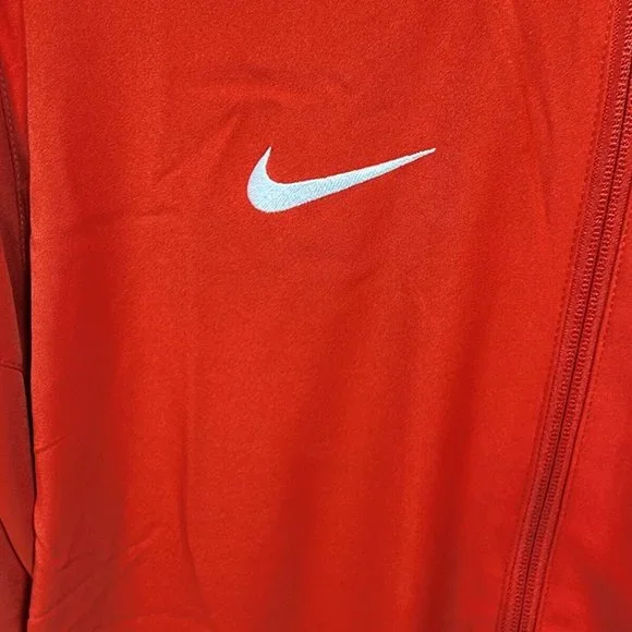 Nike Dri-Fit Dry Full-Zip Red Jacket 897025-657 Men’s Size Medium NWT - Picture 2 of 12